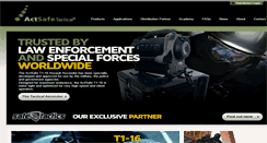 Desktop Screenshot of actsafe-tactical.com